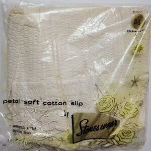 Vintage Plisse Slip Stoneswear 36